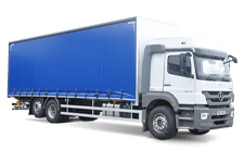 Van Hire Alness - 26 Tonne Curtain Side Truck - Truck hire Alness